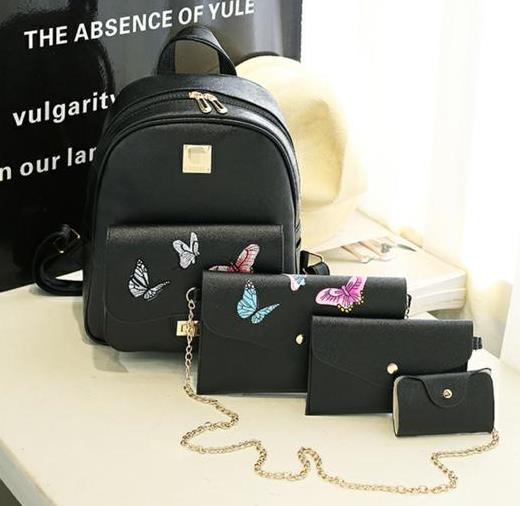 Rucsac dama negru 4 in 1 Erika3 biashoes.ro imagine reduceri